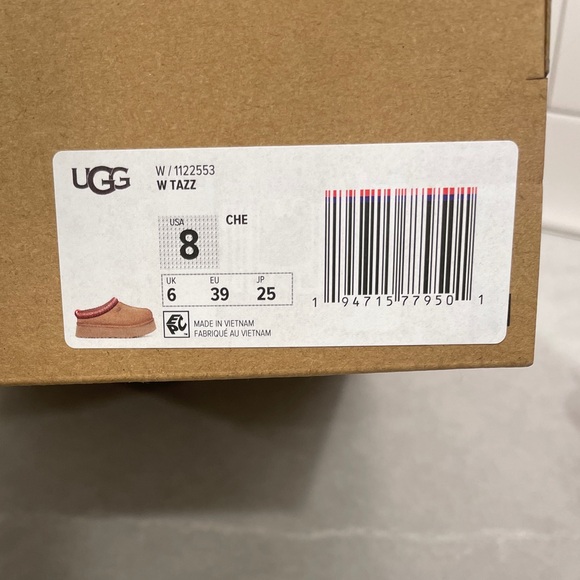 Ugg Tazz Slides / Mules / Slippers Chestnut 8 - Picture 10 of 10